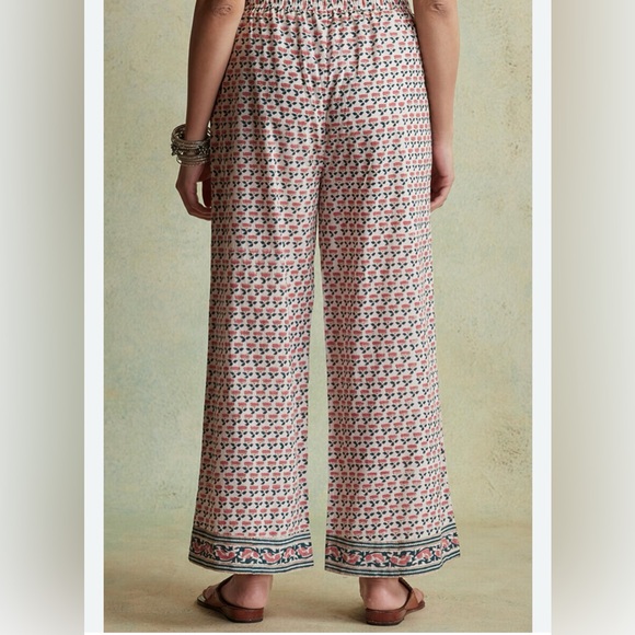 Multicolor Tweed Wide-Leg Pants XL - Picture 7 of 8